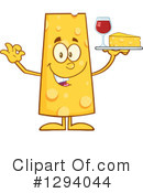 Cheese Character Clipart #1294044 by Hit Toon