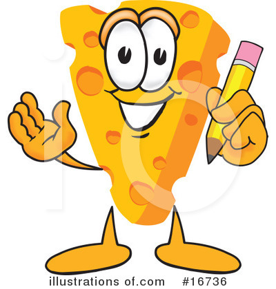Cheese Character Clipart #16736 by Toons4Biz