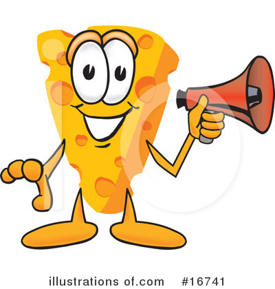 Cheese Character Clipart #16741 by Toons4Biz