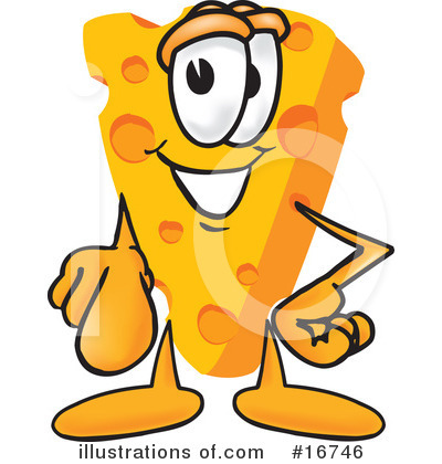 Cheese Character Clipart #16746 by Toons4Biz