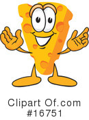 Cheese Character Clipart #16751 by Mascot Junction