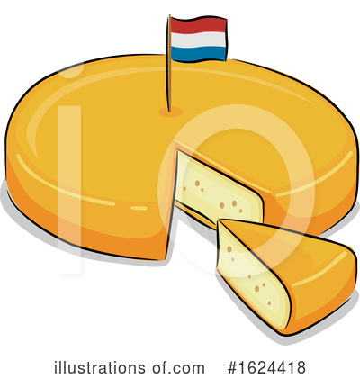 Cheese Clipart #1624418 by BNP Design Studio