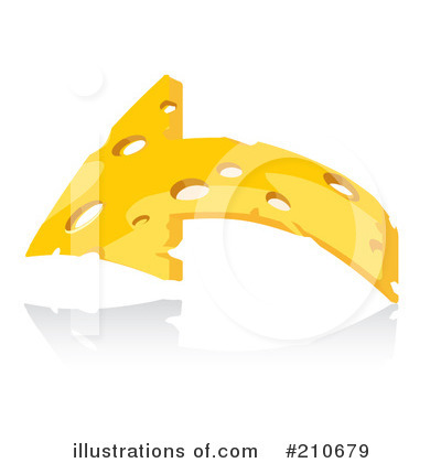 Royalty-Free (RF) Cheese Clipart Illustration by MilsiArt - Stock Sample #210679