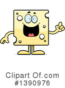 Cheese Mascot Clipart #1390976 by Cory Thoman
