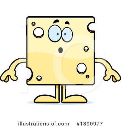 Cheese Mascot Clipart #1390977 by Cory Thoman