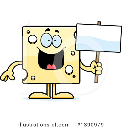 Cheese Mascot Clipart #1390979 by Cory Thoman