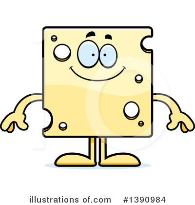 Royalty-Free (RF) Cheese Mascot Clipart Illustration by Cory Thoman - Stock Sample #1390984