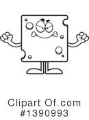 Cheese Mascot Clipart #1390993 by Cory Thoman