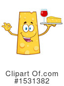 Cheese Mascot Clipart #1531382 by Hit Toon