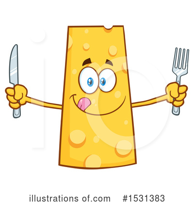 Cheese Mascot Clipart #1531383 by Hit Toon