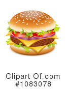 Cheeseburger Clipart #1083078 by Oligo