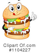 Cheeseburger Clipart #1104227 by BNP Design Studio