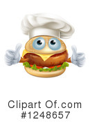 Cheeseburger Clipart #1248657 by AtStockIllustration