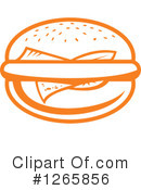 Cheeseburger Clipart #1265856 by Vector Tradition SM