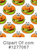 Cheeseburger Clipart #1277067 by Vector Tradition SM
