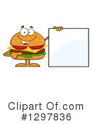 Cheeseburger Clipart #1297836 by Hit Toon