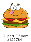 Cheeseburger Clipart #1297841 by Hit Toon