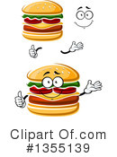 Cheeseburger Clipart #1355139 by Vector Tradition SM