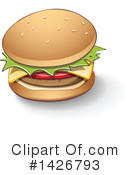 Cheeseburger Clipart #1426793 by cidepix