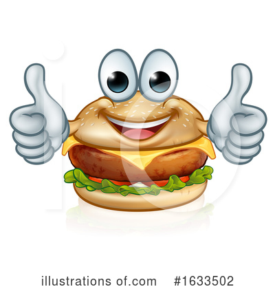 Royalty-Free (RF) Cheeseburger Clipart Illustration by AtStockIllustration - Stock Sample #1633502