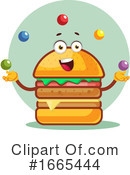 Cheeseburger Clipart #1665444 by Morphart Creations