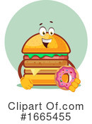 Cheeseburger Clipart #1665455 by Morphart Creations