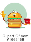 Cheeseburger Clipart #1665456 by Morphart Creations