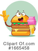 Cheeseburger Clipart #1665458 by Morphart Creations