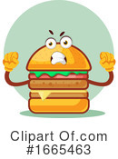 Cheeseburger Clipart #1665463 by Morphart Creations