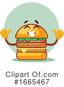 Cheeseburger Clipart #1665467 by Morphart Creations