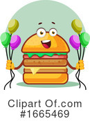 Cheeseburger Clipart #1665469 by Morphart Creations