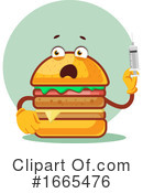 Cheeseburger Clipart #1665476 by Morphart Creations