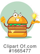 Cheeseburger Clipart #1665477 by Morphart Creations