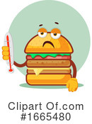 Cheeseburger Clipart #1665480 by Morphart Creations