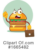 Cheeseburger Clipart #1665482 by Morphart Creations