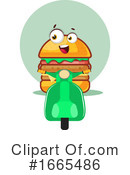 Cheeseburger Clipart #1665486 by Morphart Creations