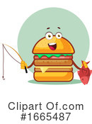 Cheeseburger Clipart #1665487 by Morphart Creations