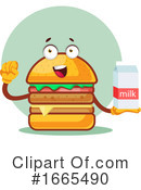 Cheeseburger Clipart #1665490 by Morphart Creations