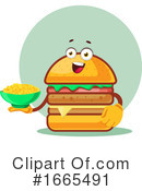Cheeseburger Clipart #1665491 by Morphart Creations