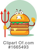 Cheeseburger Clipart #1665493 by Morphart Creations
