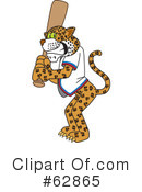 Cheetah Character Clipart #62865 by Mascot Junction