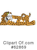 Cheetah Character Clipart #62869 by Mascot Junction