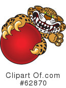 Cheetah Character Clipart #62870 by Mascot Junction