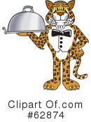 Cheetah Character Clipart #62874 by Mascot Junction