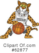 Cheetah Character Clipart #62877 by Mascot Junction