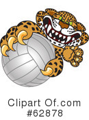 Cheetah Character Clipart #62878 by Mascot Junction