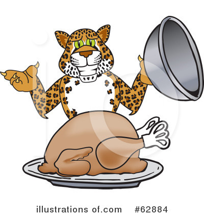Cheetah Character Clipart #62884 by Toons4Biz