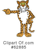 Cheetah Character Clipart #62885 by Mascot Junction