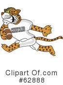 Cheetah Character Clipart #62888 by Mascot Junction