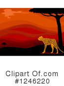Cheetah Clipart #1246220 by BNP Design Studio
